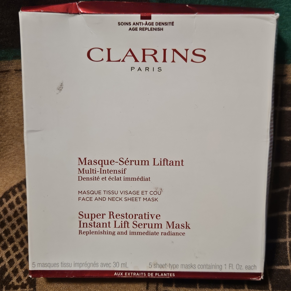 5 Clarins Multi-Intensive Serum Masks